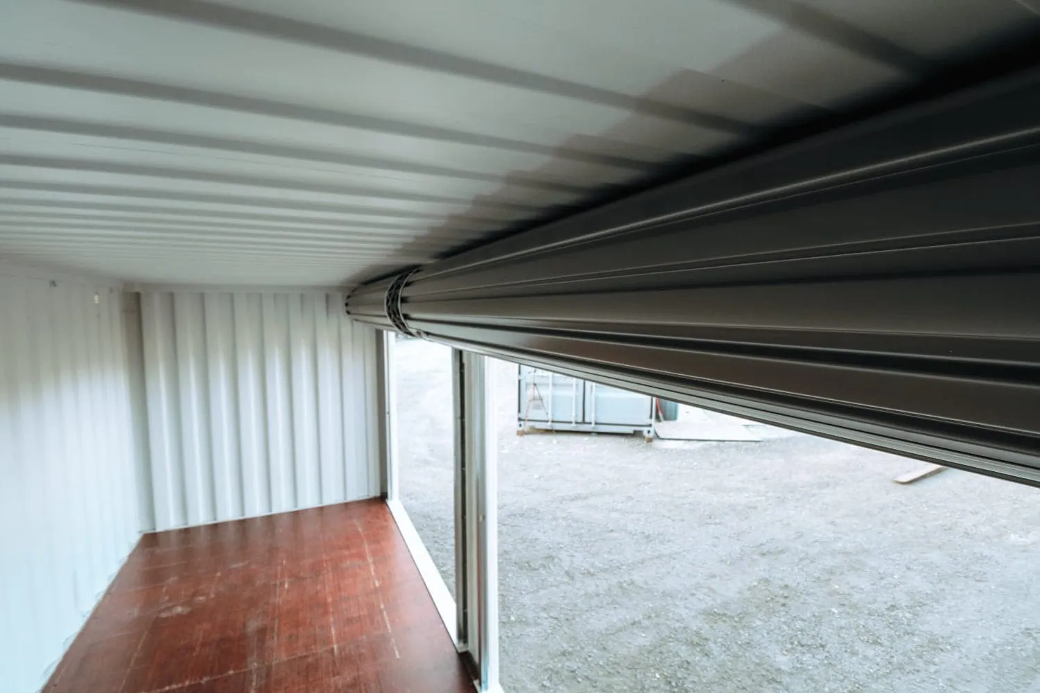 20′ Shipping Container + (2)  8′ Rollup Doors - Containers Construction PTY LTD