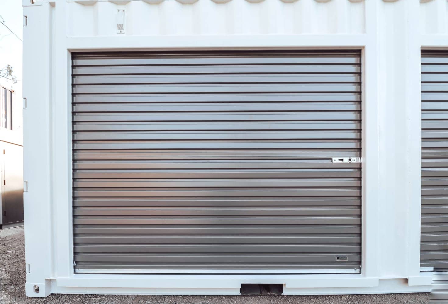 20′ Shipping Container + (2)  8′ Rollup Doors - Containers Construction PTY LTD