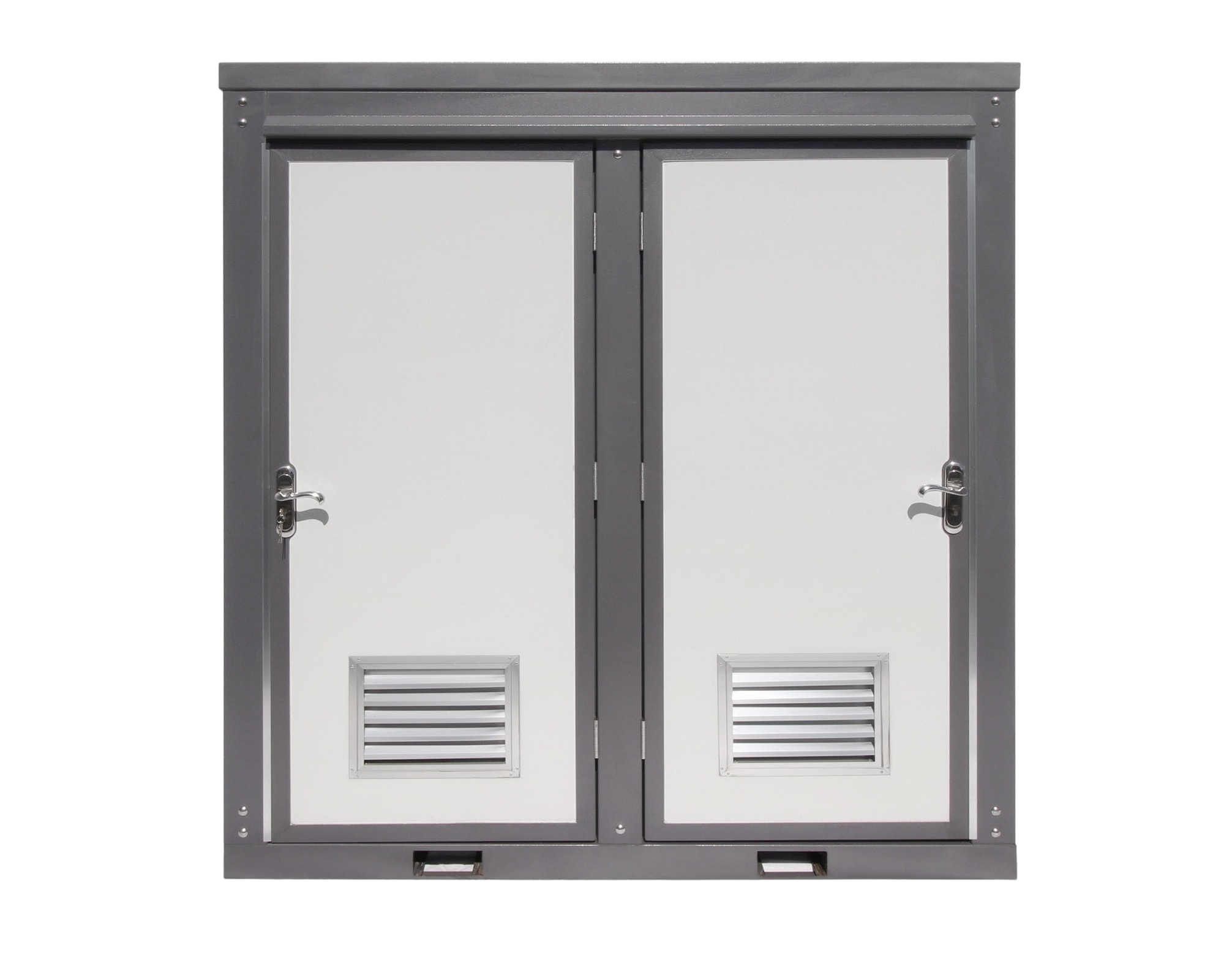 M&B | Double Stall Portable Washroom - Containers Construction PTY LTD