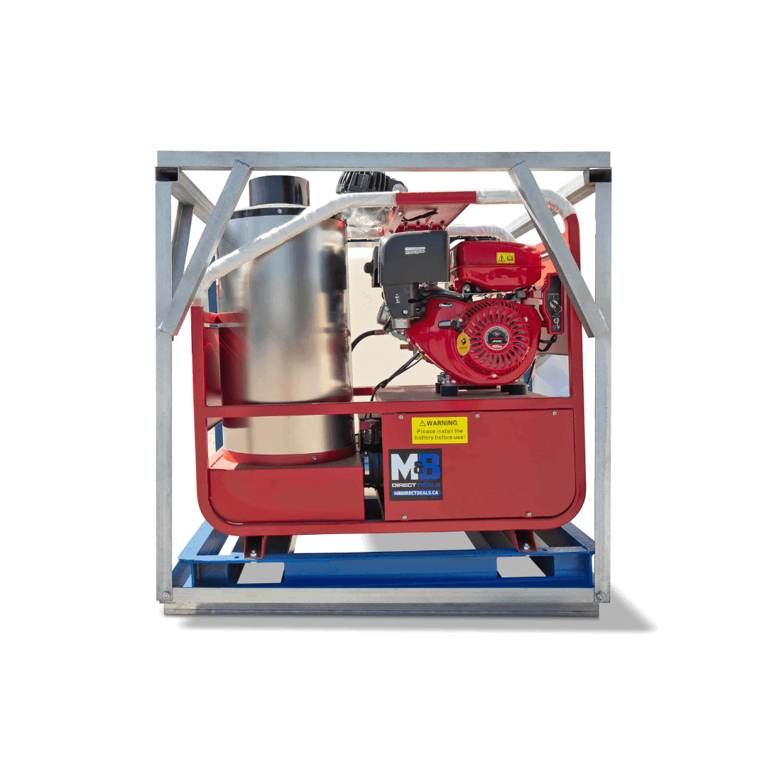 M&B | 4000 PSI Self Contained Hot Water Pressure Washer - Containers Construction PTY LTD