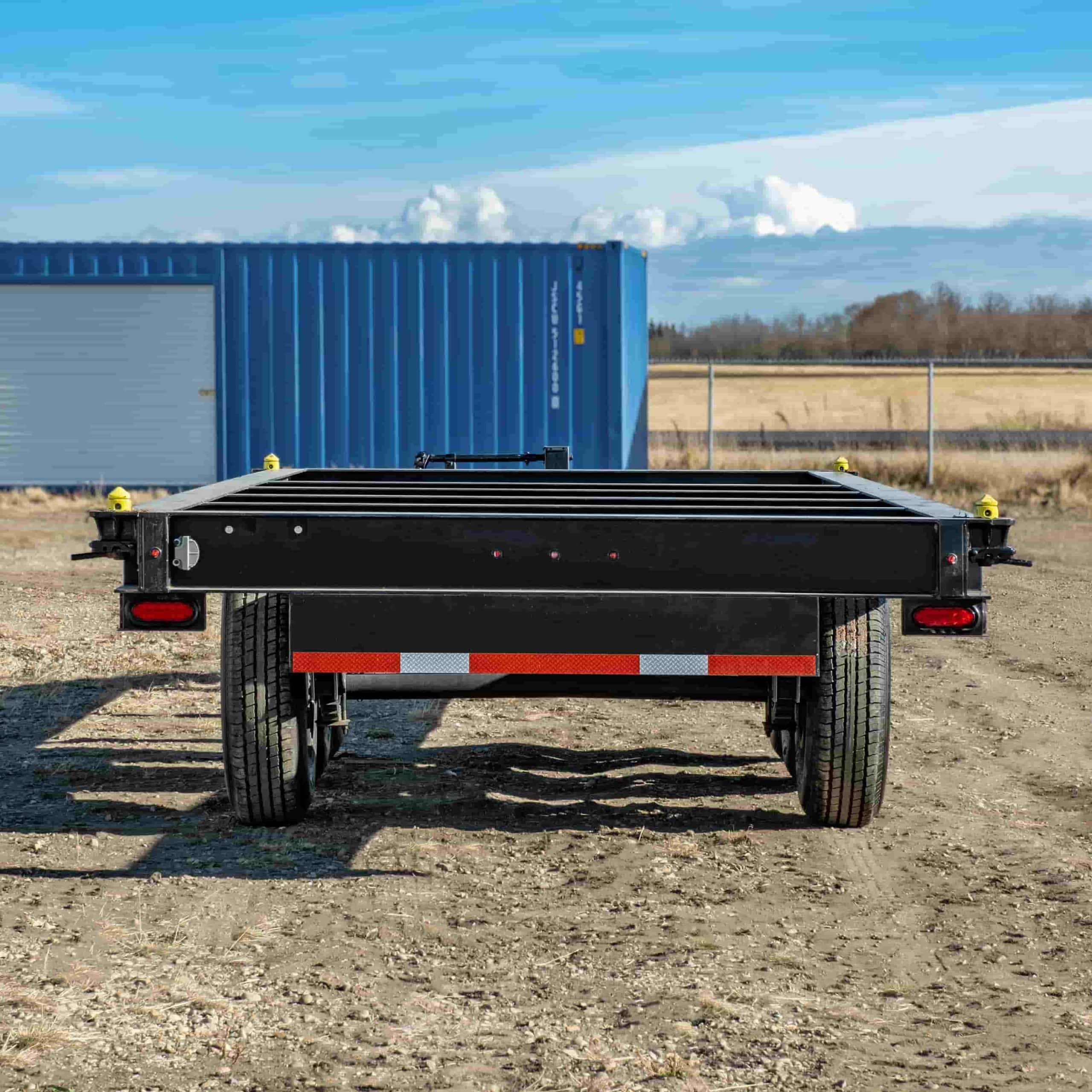 20’ Bumper Pull Container Chassis - Containers Construction PTY LTD