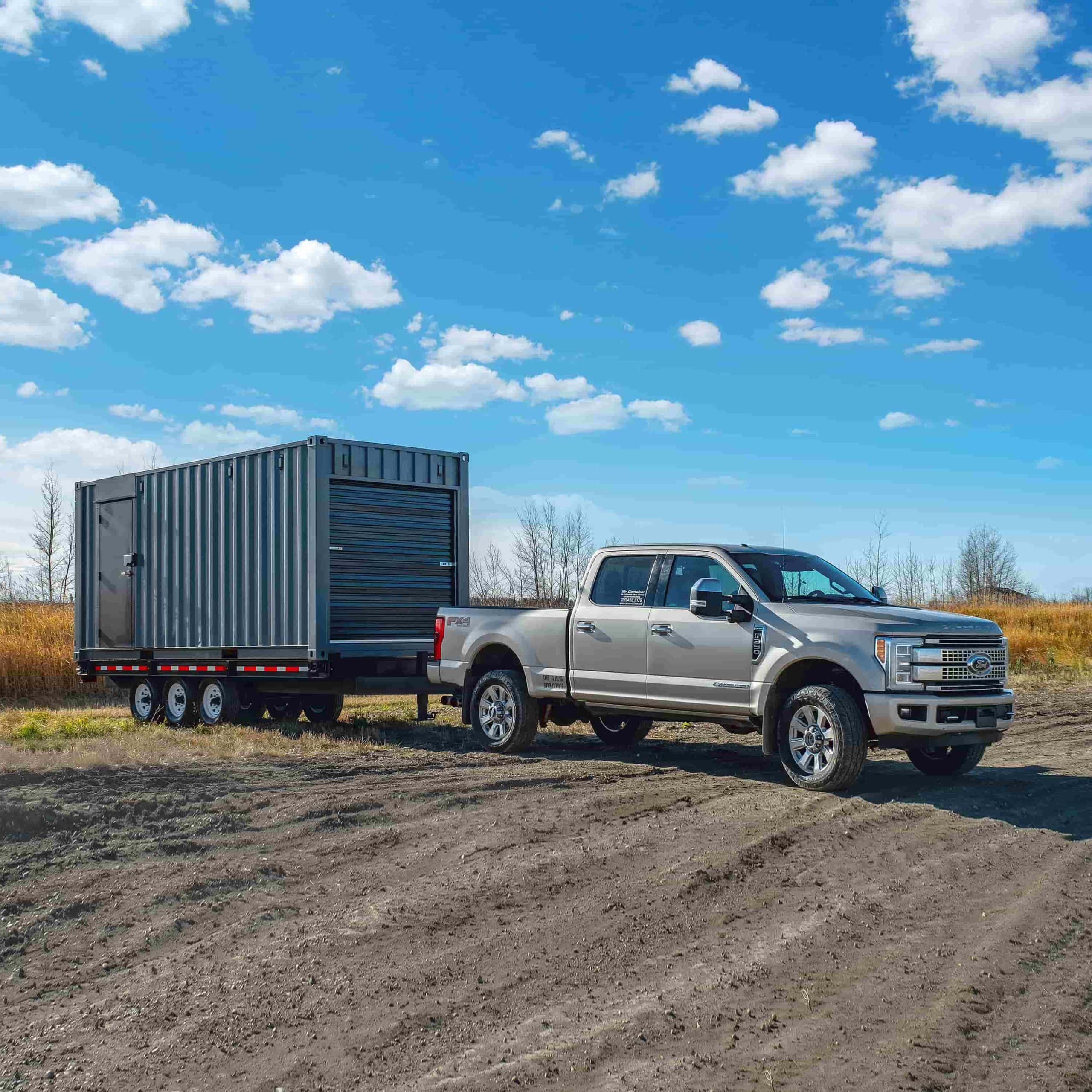 20’ Bumper Pull Container Chassis - Containers Construction PTY LTD