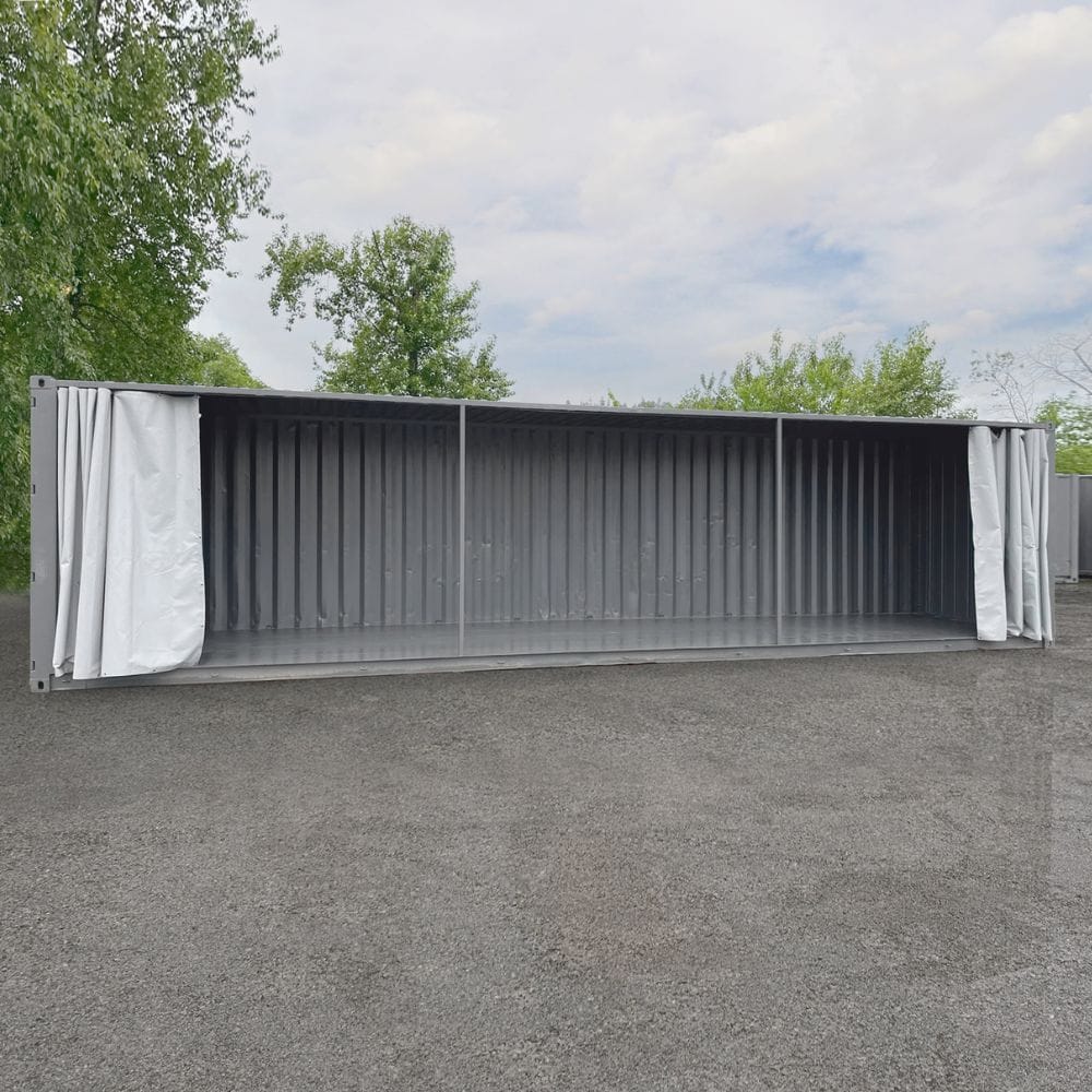 40’HC Open-Face w/Tarp System - Containers Construction PTY LTD