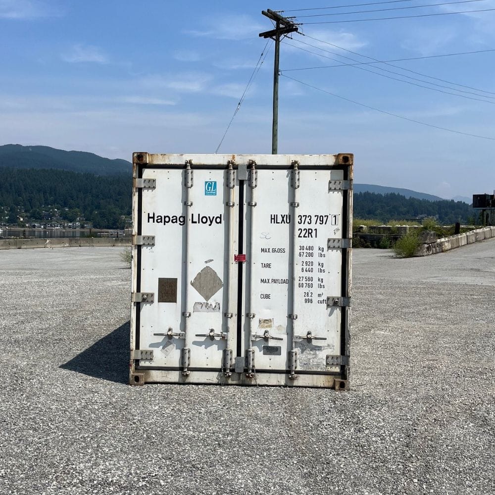 20’ Used Refrigerated Container (Non – Working Reefer) - Containers Construction PTY LTD
