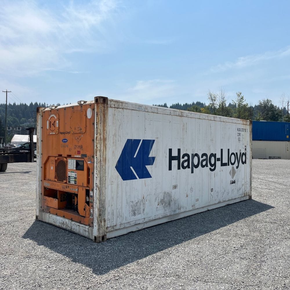 20’ Used Refrigerated Container (Non – Working Reefer) - Containers Construction PTY LTD