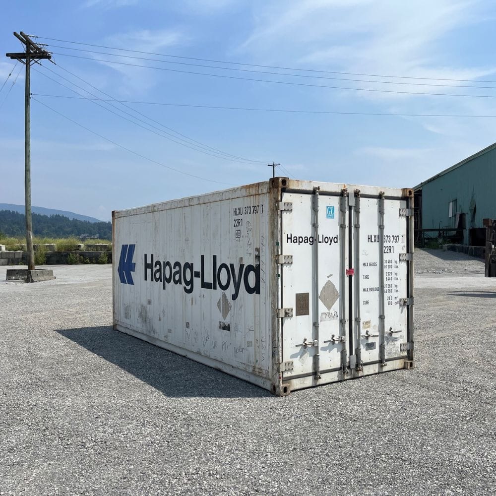 20’ Used Refrigerated Container (Non – Working Reefer) - Containers Construction PTY LTD