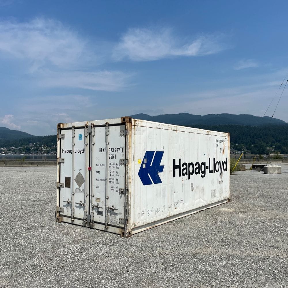 20’ Used Refrigerated Container (Non – Working Reefer) - Containers Construction PTY LTD