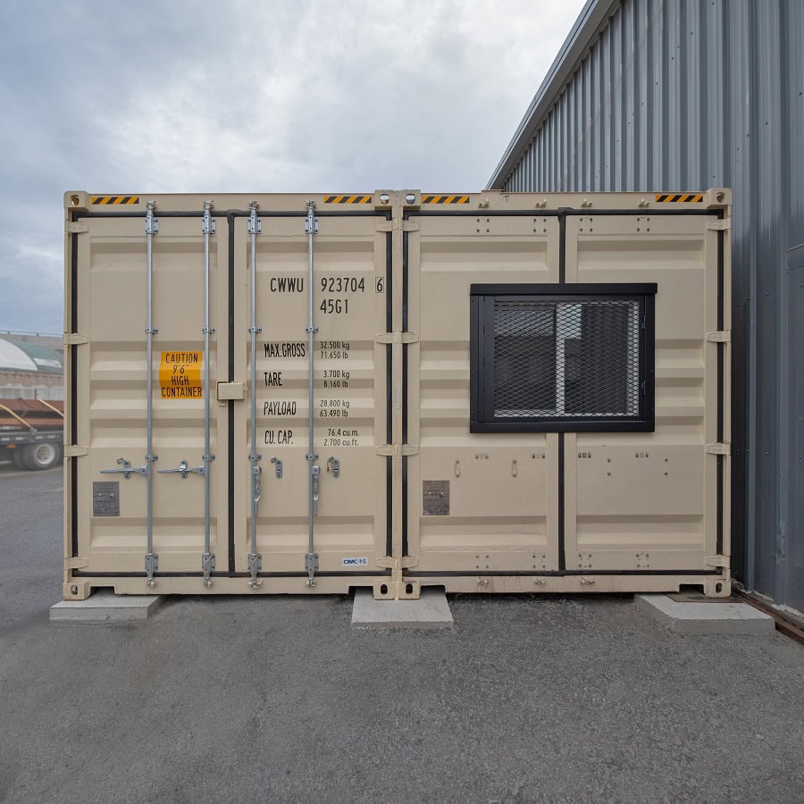 40’ x 16’ Extra Wide Site Office - Containers Construction PTY LTD
