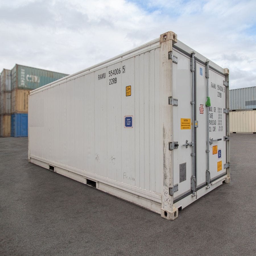 20’ New (1-trip) Refrigerated Container (Working Reefer) - Containers Construction PTY LTD