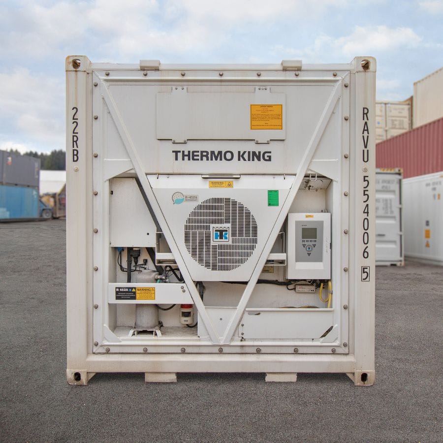20’ New (1-trip) Refrigerated Container (Working Reefer) - Containers Construction PTY LTD