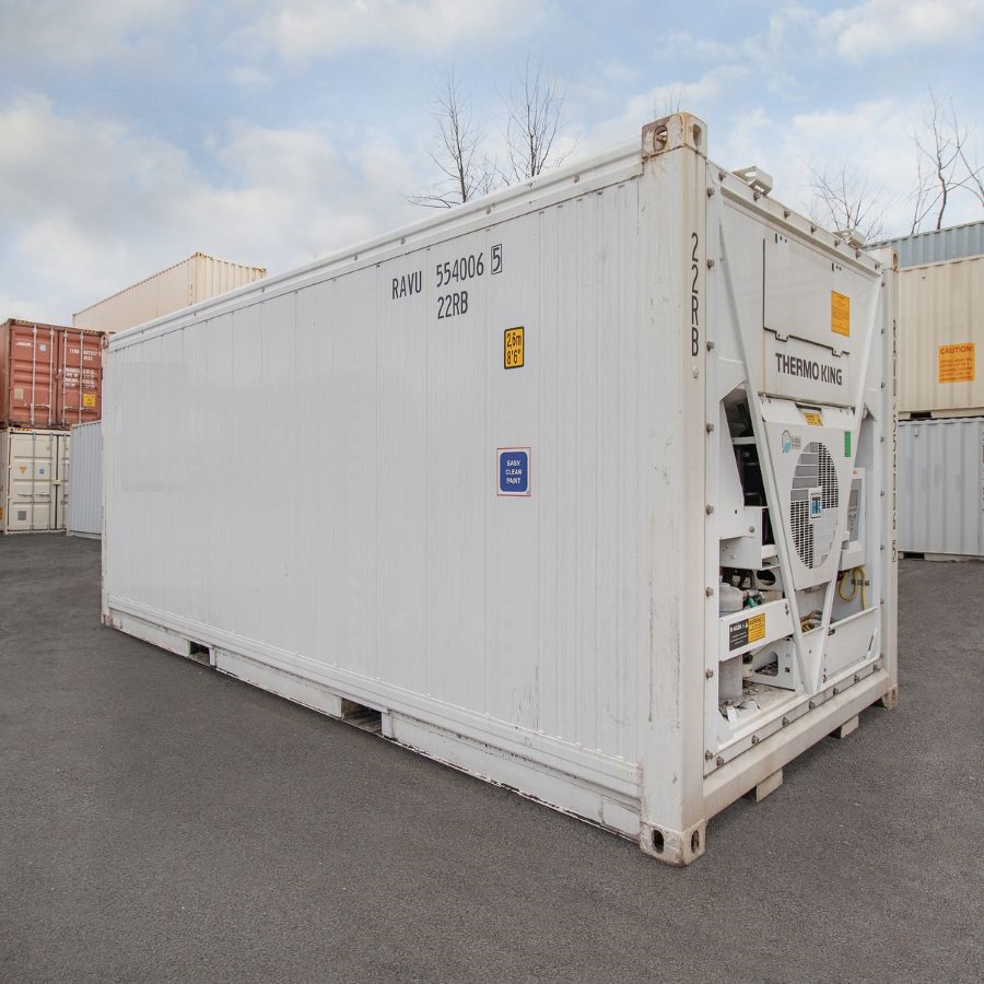 20’ New (1-trip) Refrigerated Container (Working Reefer) - Containers Construction PTY LTD