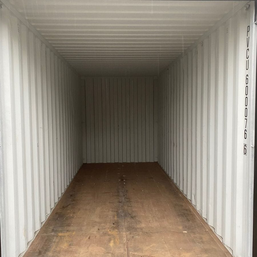 20’HC New (1-Trip) Shipping Container – Painted Black - Containers Construction PTY LTD