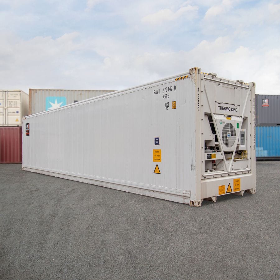 40’HC New (1-trip) Refrigerated Container (Working Reefer) - Containers Construction PTY LTD