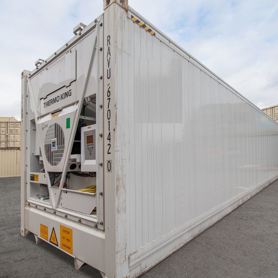 40’HC New (1-trip) Refrigerated Container (Working Reefer) - Containers Construction PTY LTD