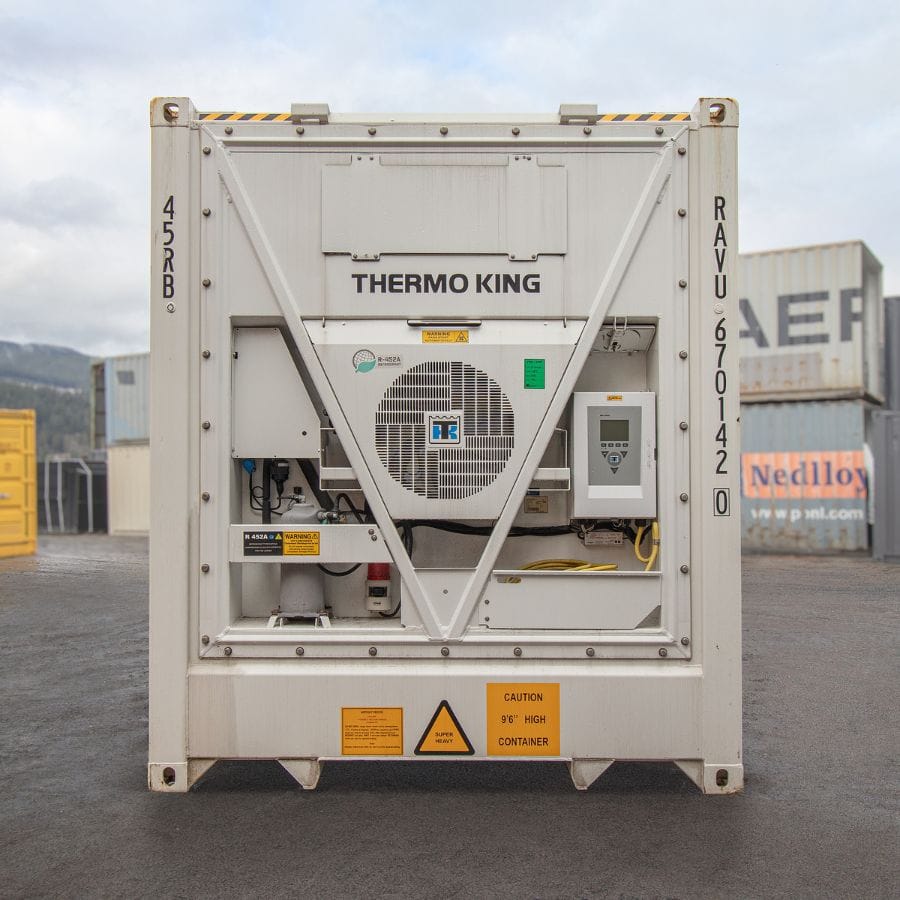 40’HC New (1-trip) Refrigerated Container (Working Reefer) - Containers Construction PTY LTD