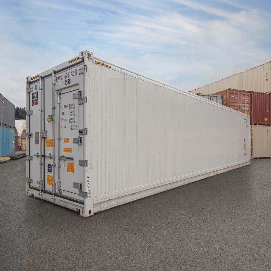 40’HC New (1-trip) Refrigerated Container (Working Reefer) - Containers Construction PTY LTD