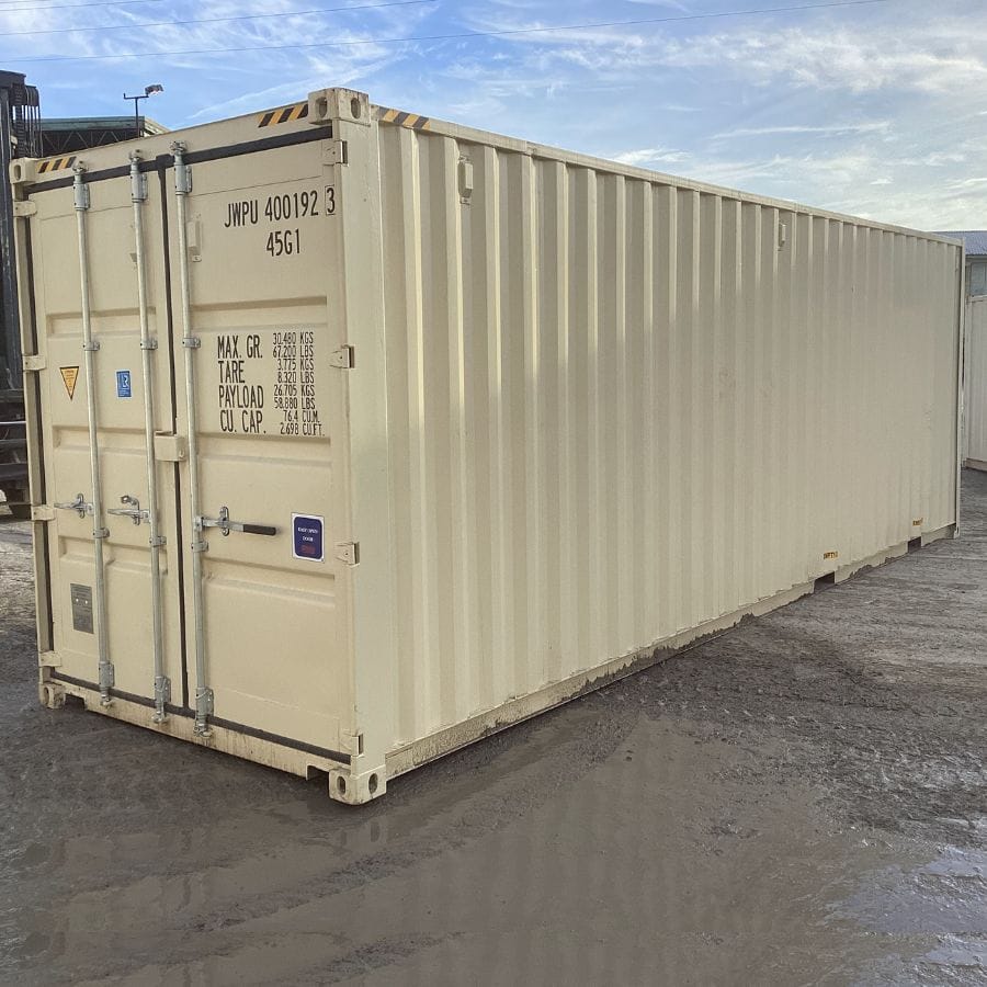 27’HC New Cut-Down Shipping Container - Containers Construction PTY LTD