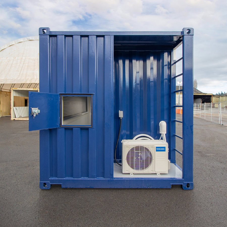20′ Marine Cable/ Wire Works Enclosure - Containers Construction PTY LTD