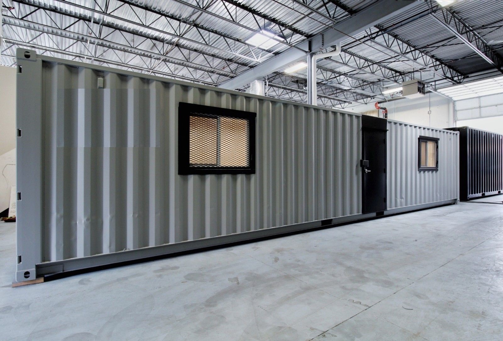 40’ Office CUBE – Wood Finished - Containers Construction PTY LTD