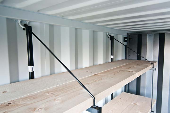 INSTA Shelving Brackets - Containers Construction PTY LTD