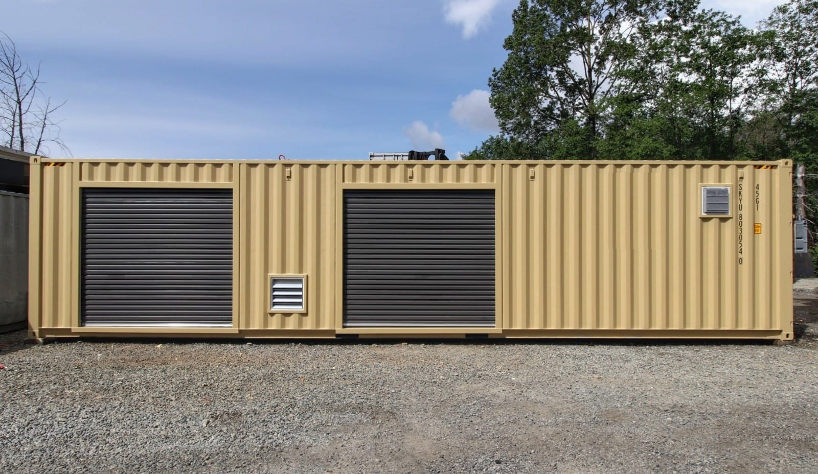 40′ Compressor Room - Containers Construction PTY LTD