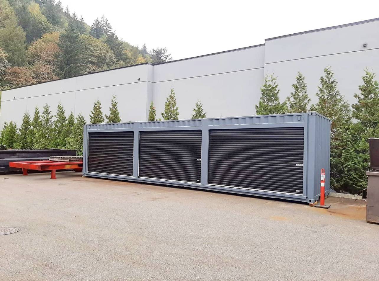 40′HC Shipping Container + (3) 11′ 10” Doors - Containers Construction PTY LTD