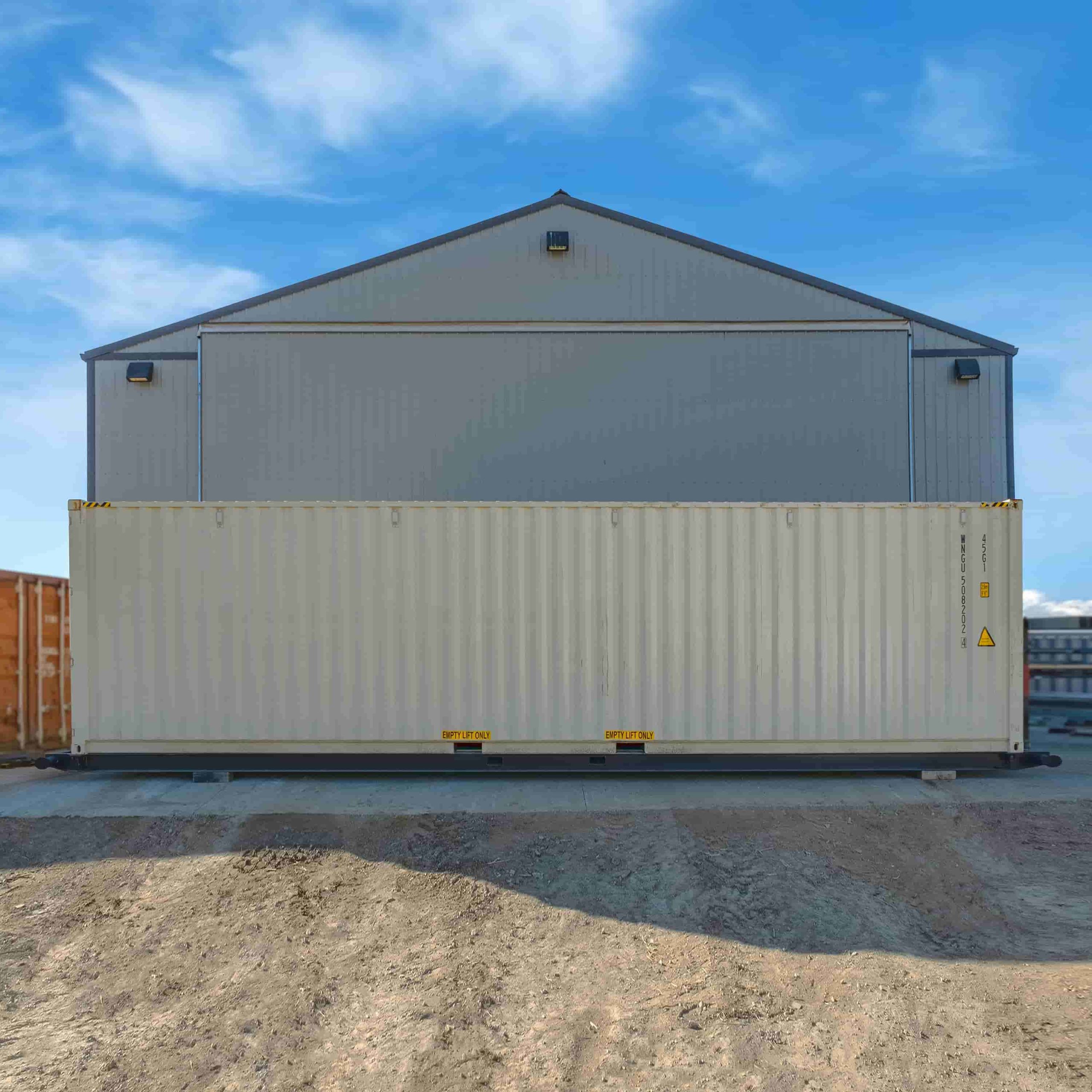 40’ Container skid w/ twist lock “Non Grated” - Containers Construction PTY LTD