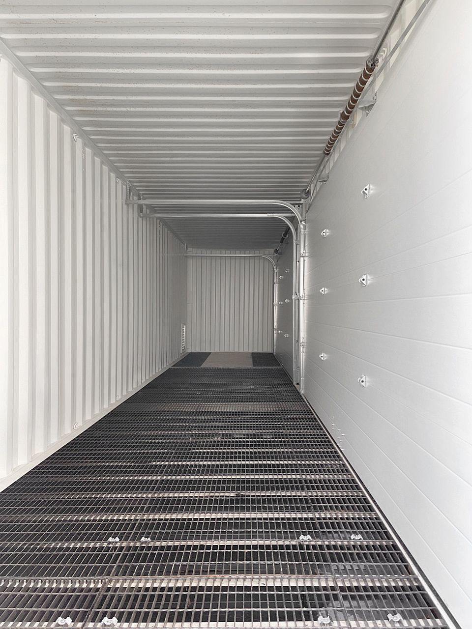 40’HC HAZCON Containment unit w/ Overhead doors - Containers Construction PTY LTD