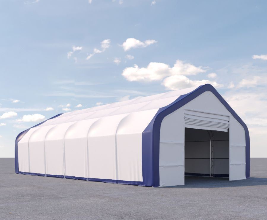 Dual Truss Storage Shelter (30′ x 60′ x 20′) - Containers Construction PTY LTD