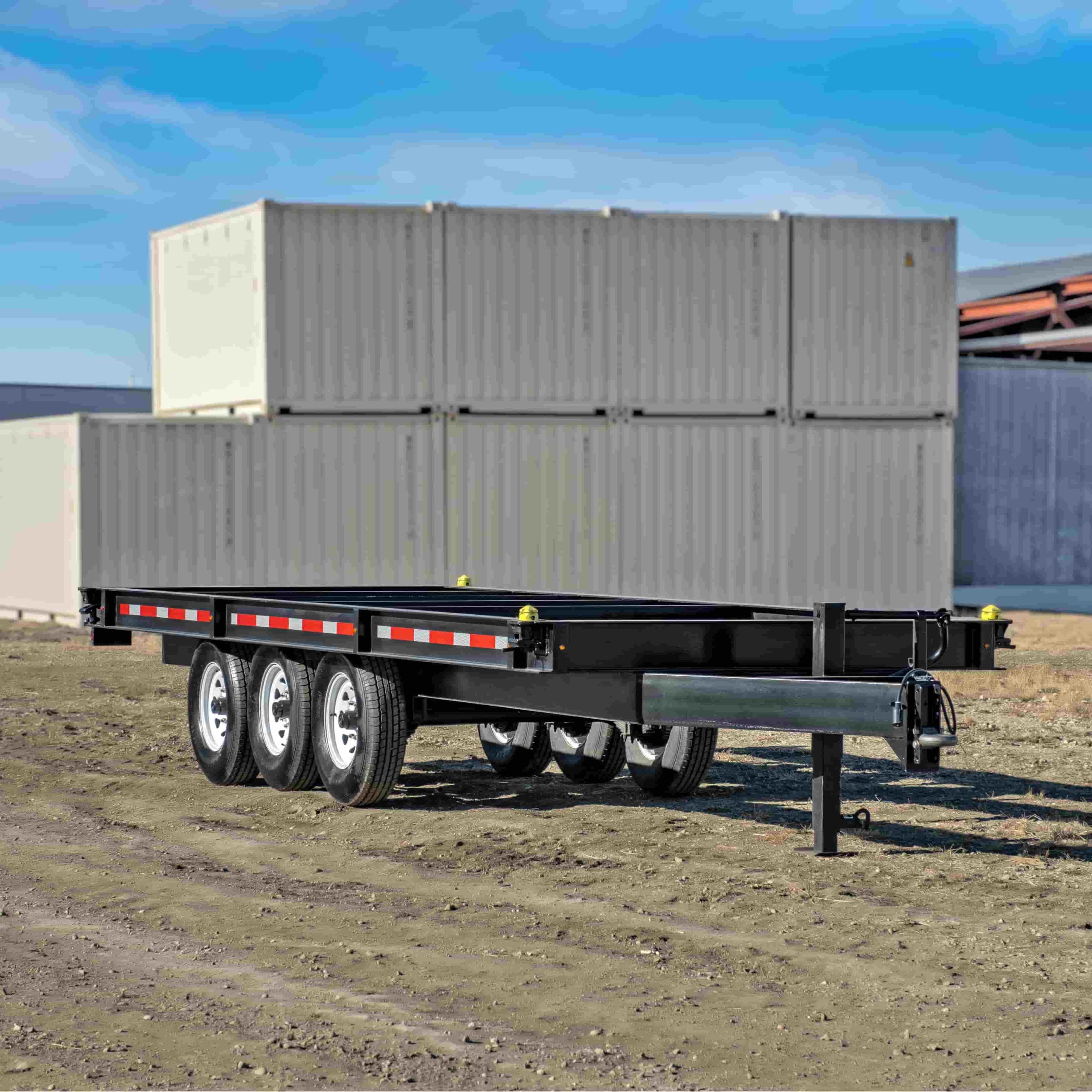 20’ Bumper Pull Container Chassis - Containers Construction PTY LTD