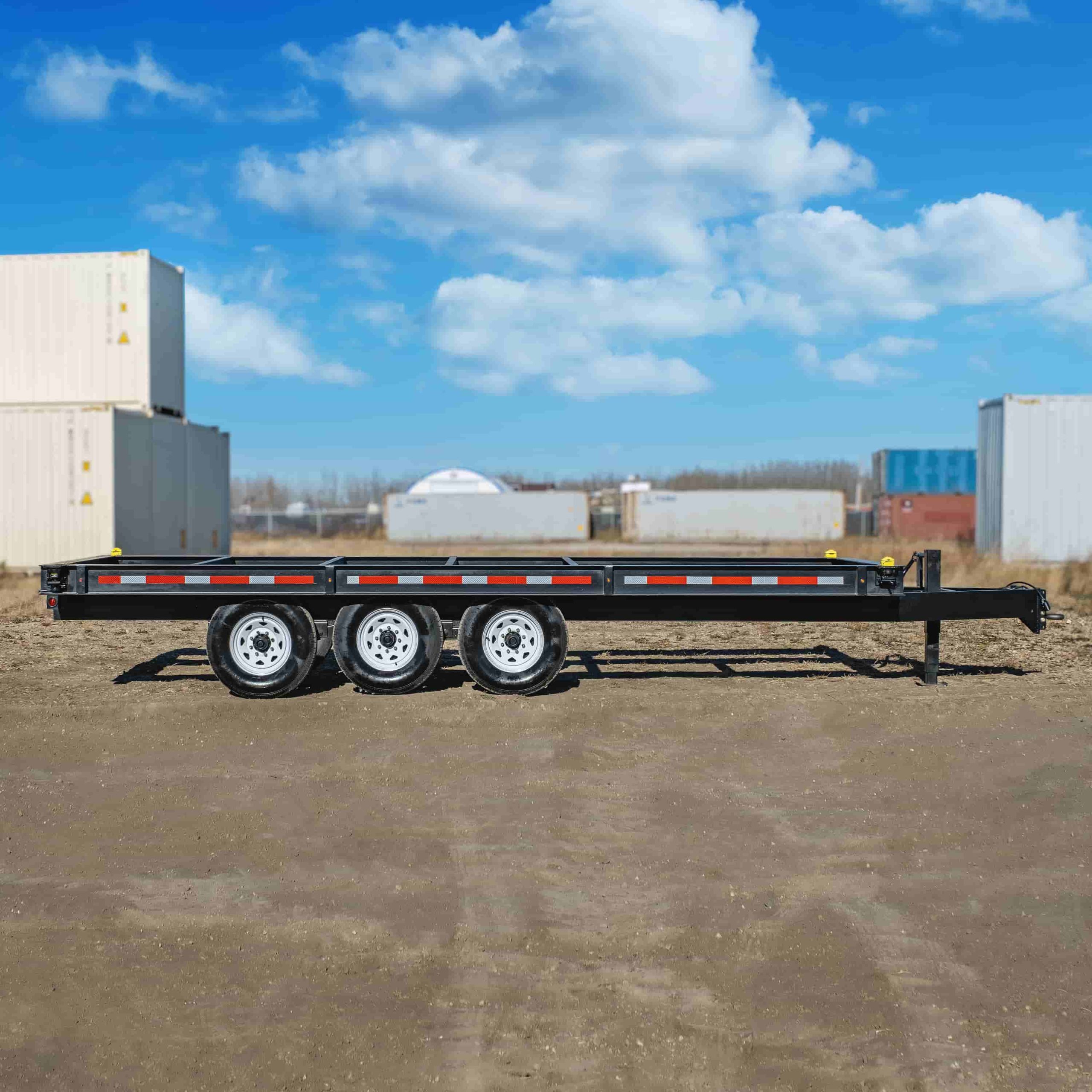 20’ Bumper Pull Container Chassis - Containers Construction PTY LTD