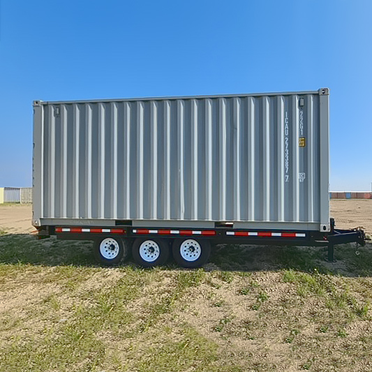 20’ Bumper Pull Container Chassis - Containers Construction PTY LTD