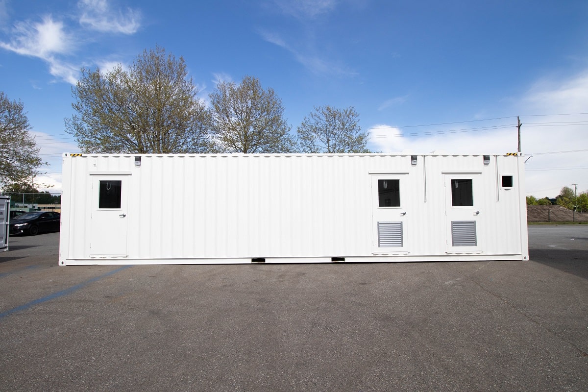 40’ Custom Mechanical Enclosure - Containers Construction PTY LTD