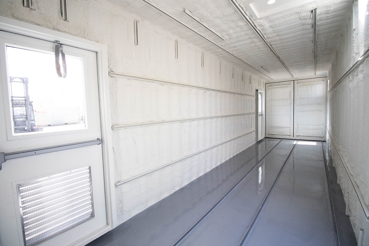 40’ Custom Mechanical Enclosure - Containers Construction PTY LTD