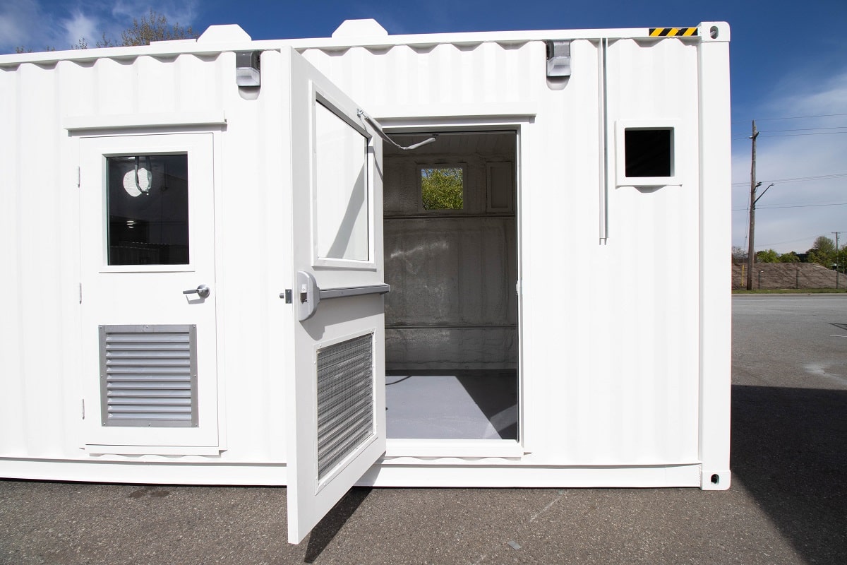 40’ Custom Mechanical Enclosure - Containers Construction PTY LTD