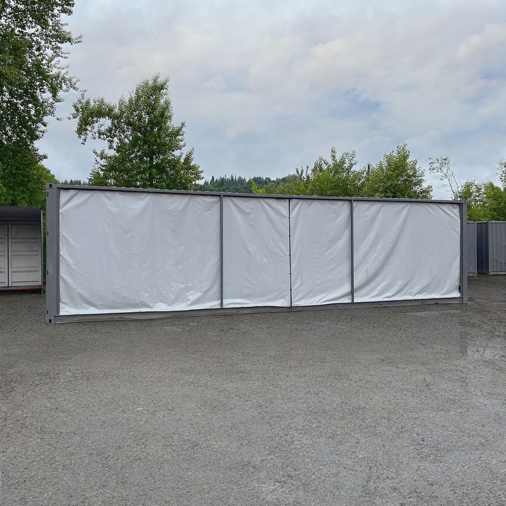 40’HC Open-Face w/Tarp System - Containers Construction PTY LTD