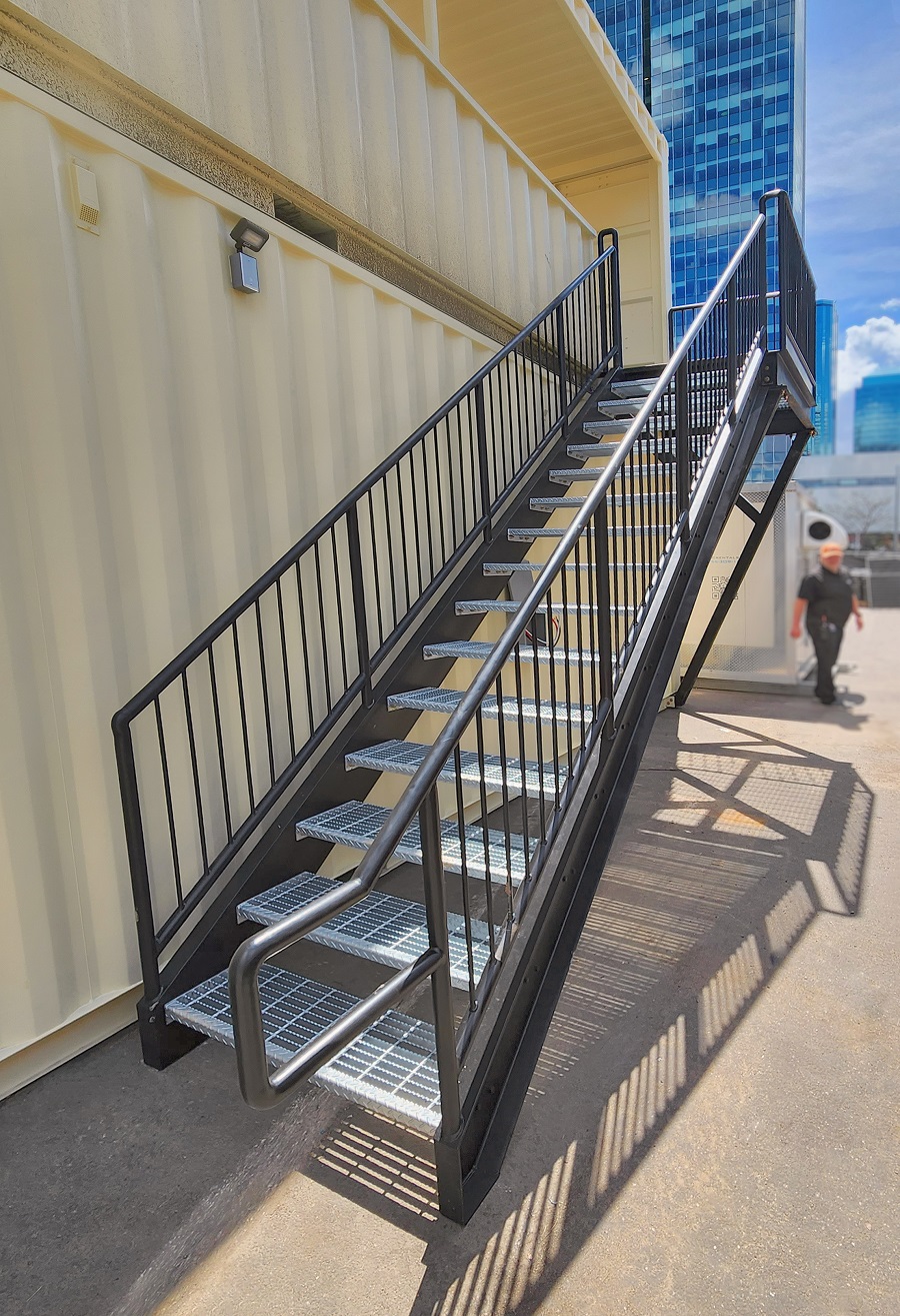 Container Stairs - Containers Construction PTY LTD