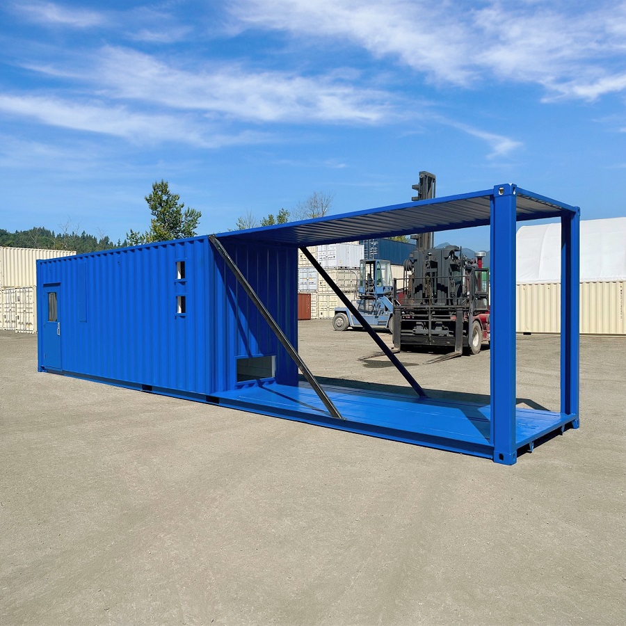 40’ Custom Equipment Enclosure - Containers Construction PTY LTD