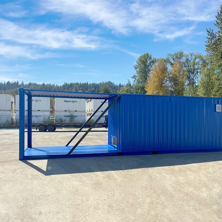 40’ Custom Equipment Enclosure - Containers Construction PTY LTD