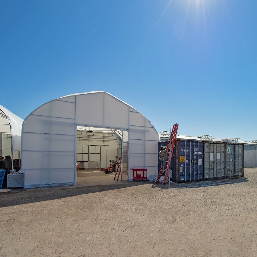 Custom Storage & Processing units for an Organics Company - Containers Construction PTY LTD