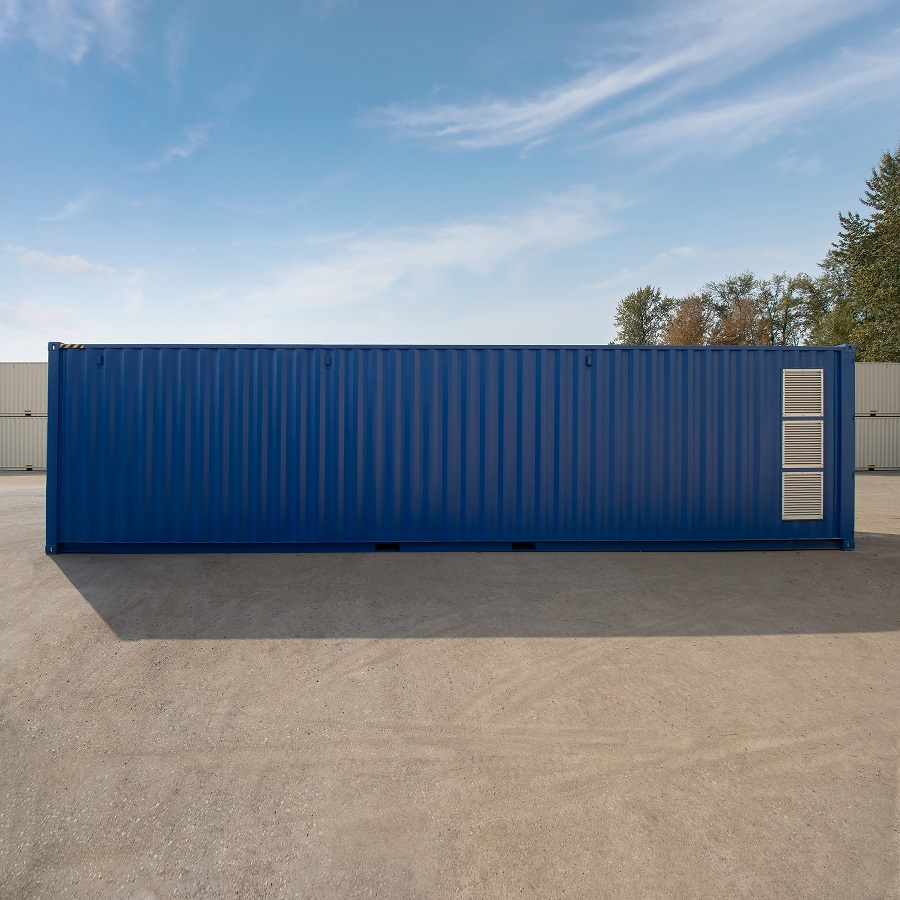 40’ Custom Equipment Housing Unit - Containers Construction PTY LTD