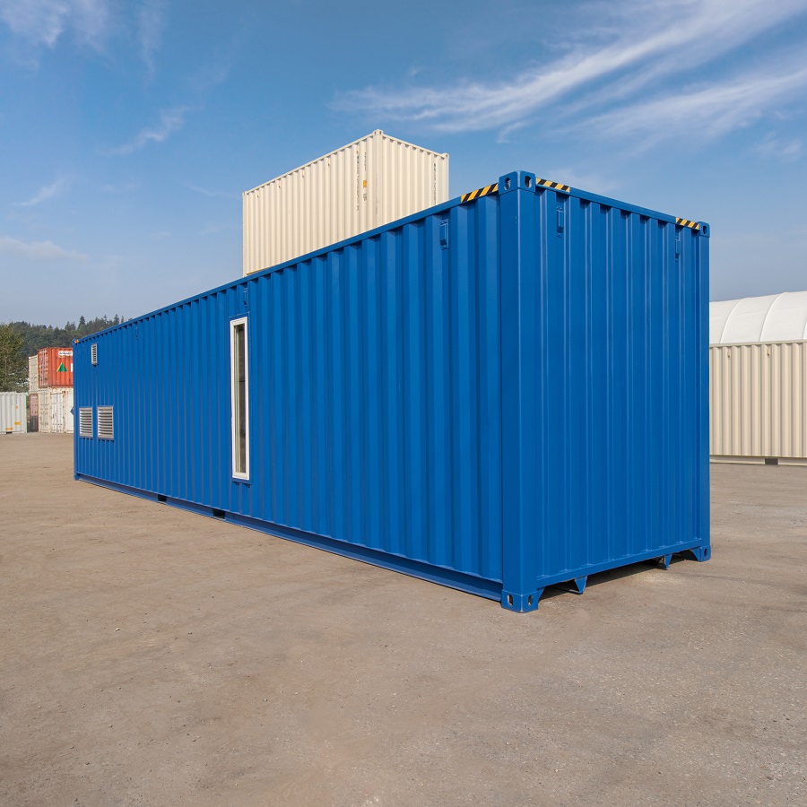 40’ Custom Equipment Housing Unit - Containers Construction PTY LTD