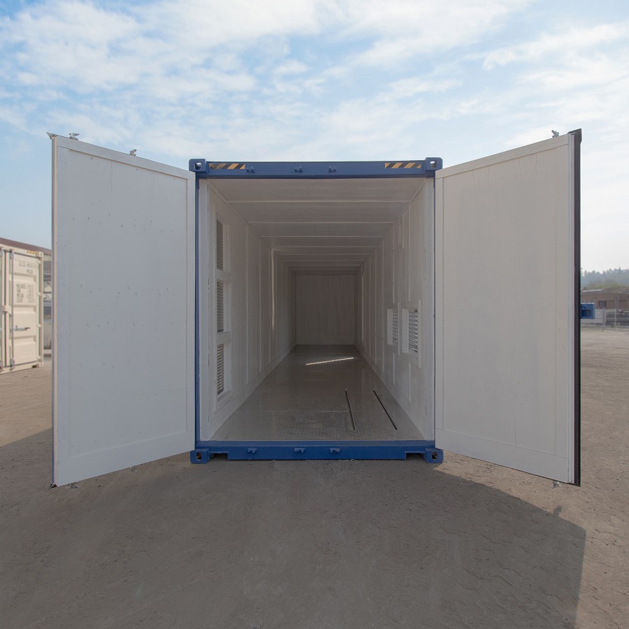 40’ Custom Equipment Housing Unit - Containers Construction PTY LTD