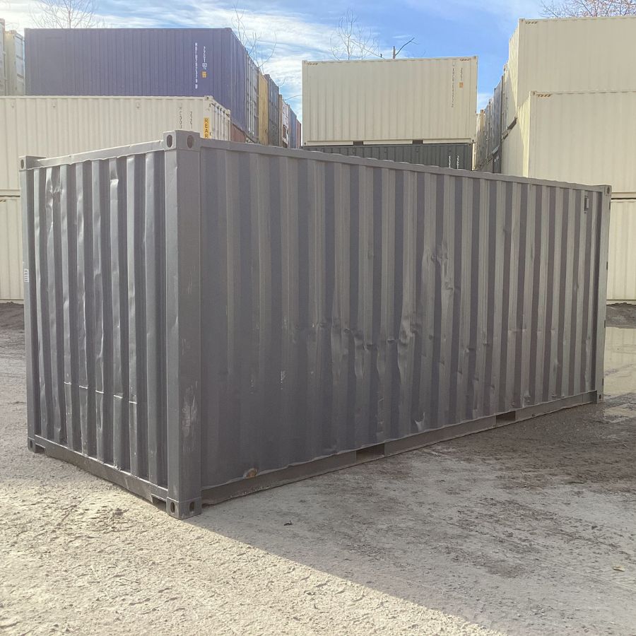 20′ Used “Open-Face” Shipping Container (Special) - Containers Construction PTY LTD