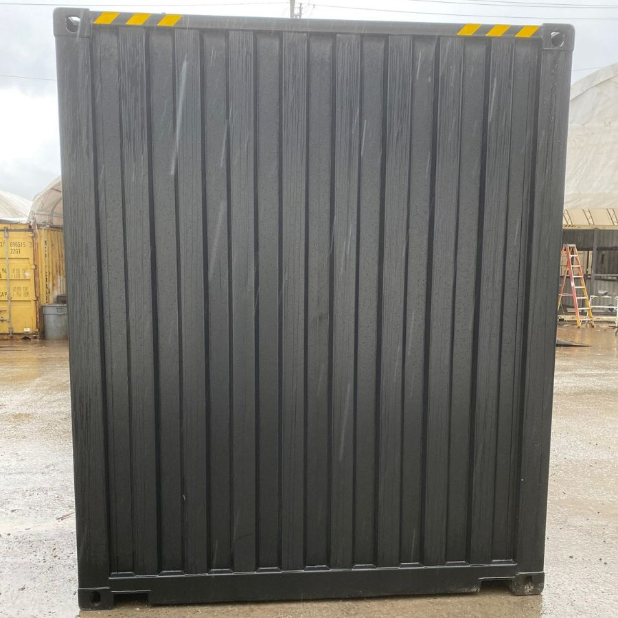 20’HC New (1-Trip) Shipping Container – Painted Black - Containers Construction PTY LTD