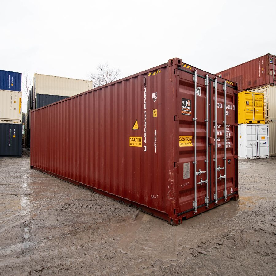 30’HC New Cut-Down Shipping Container - Containers Construction PTY LTD