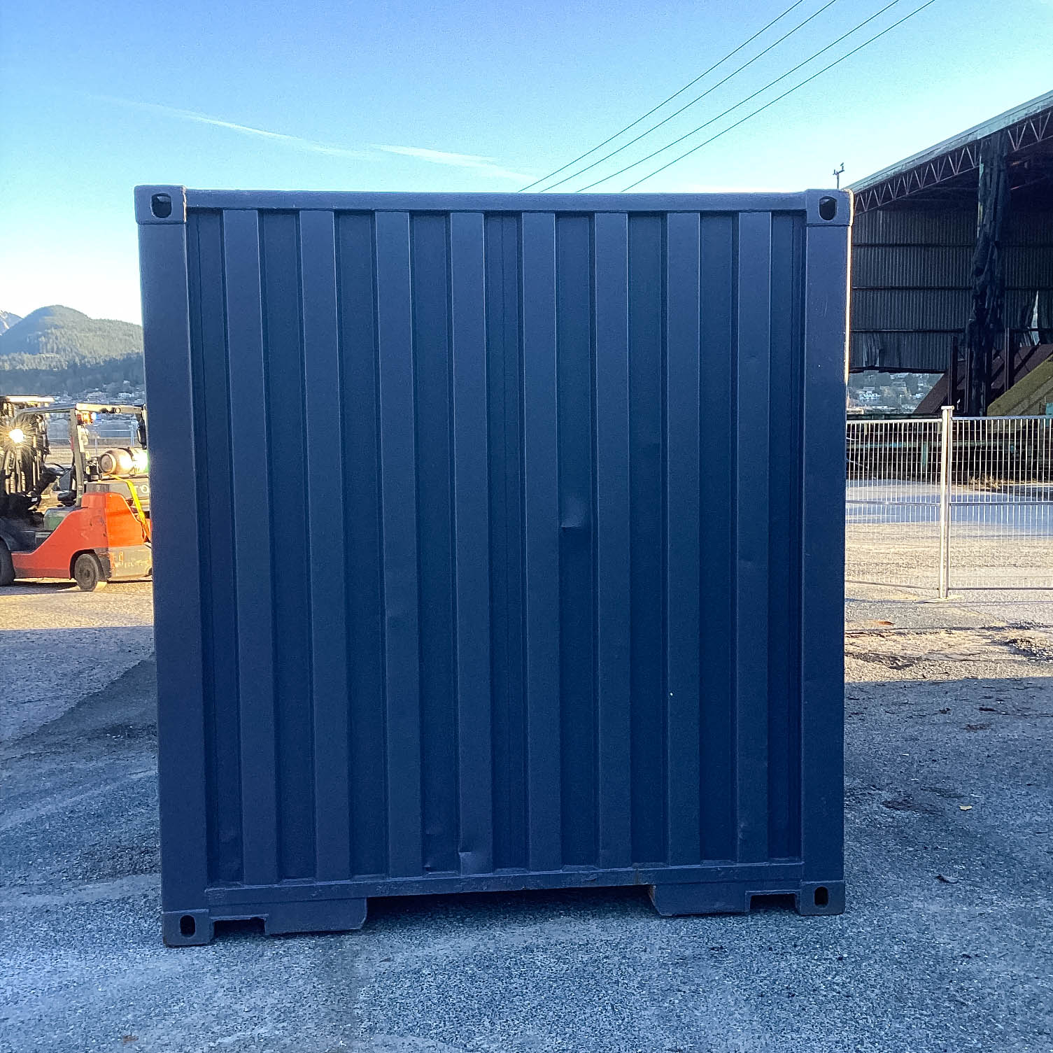 26′ Cut-Down Shipping Container w/Roll-Up Door - Containers Construction PTY LTD