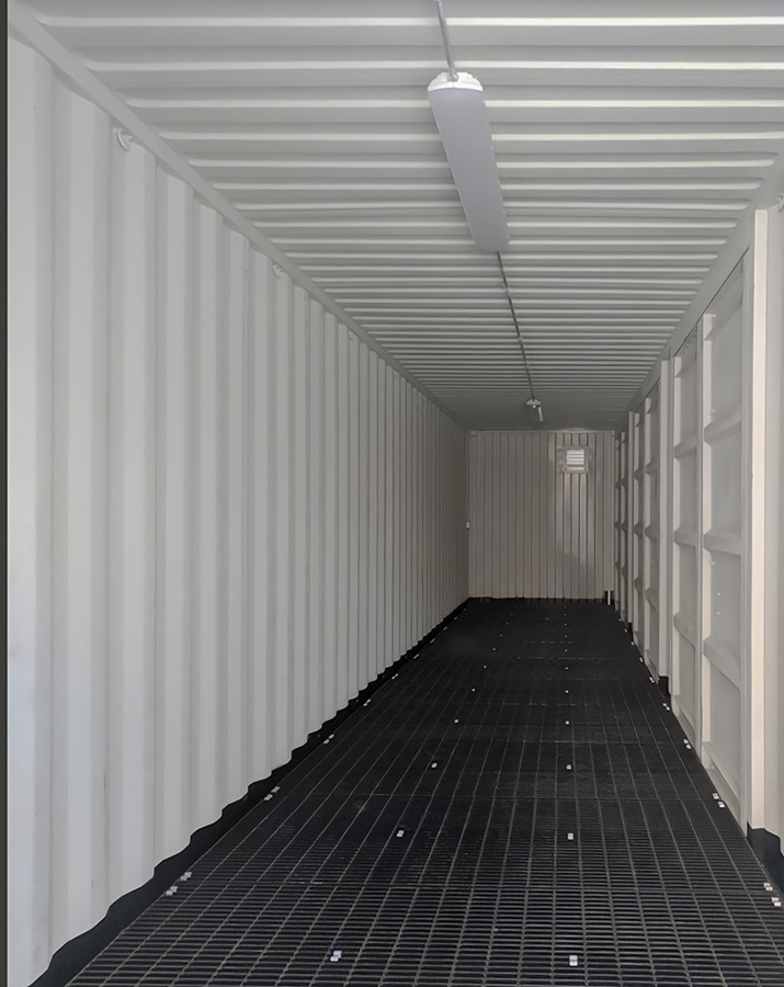 40’HC Chemical Storage w/4 x Side Doors - Containers Construction PTY LTD