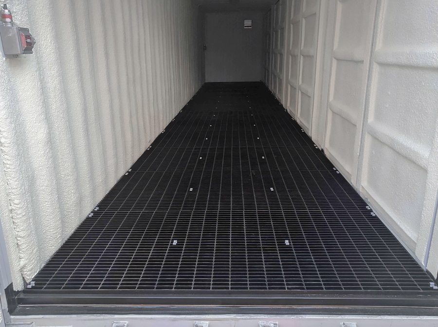 40’HC Chemical Storage w/4 x Side Doors - Containers Construction PTY LTD