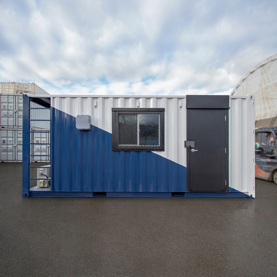 20′ Marine Cable/ Wire Works Enclosure - Containers Construction PTY LTD